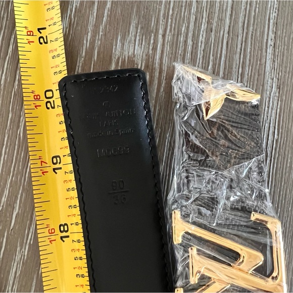 2024 Louis Vuitton Pretty LV 90CM Reversible Belt - Picture 15 of 16